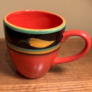 Large 14oz Ceramic Chile Pepper Mug like new!